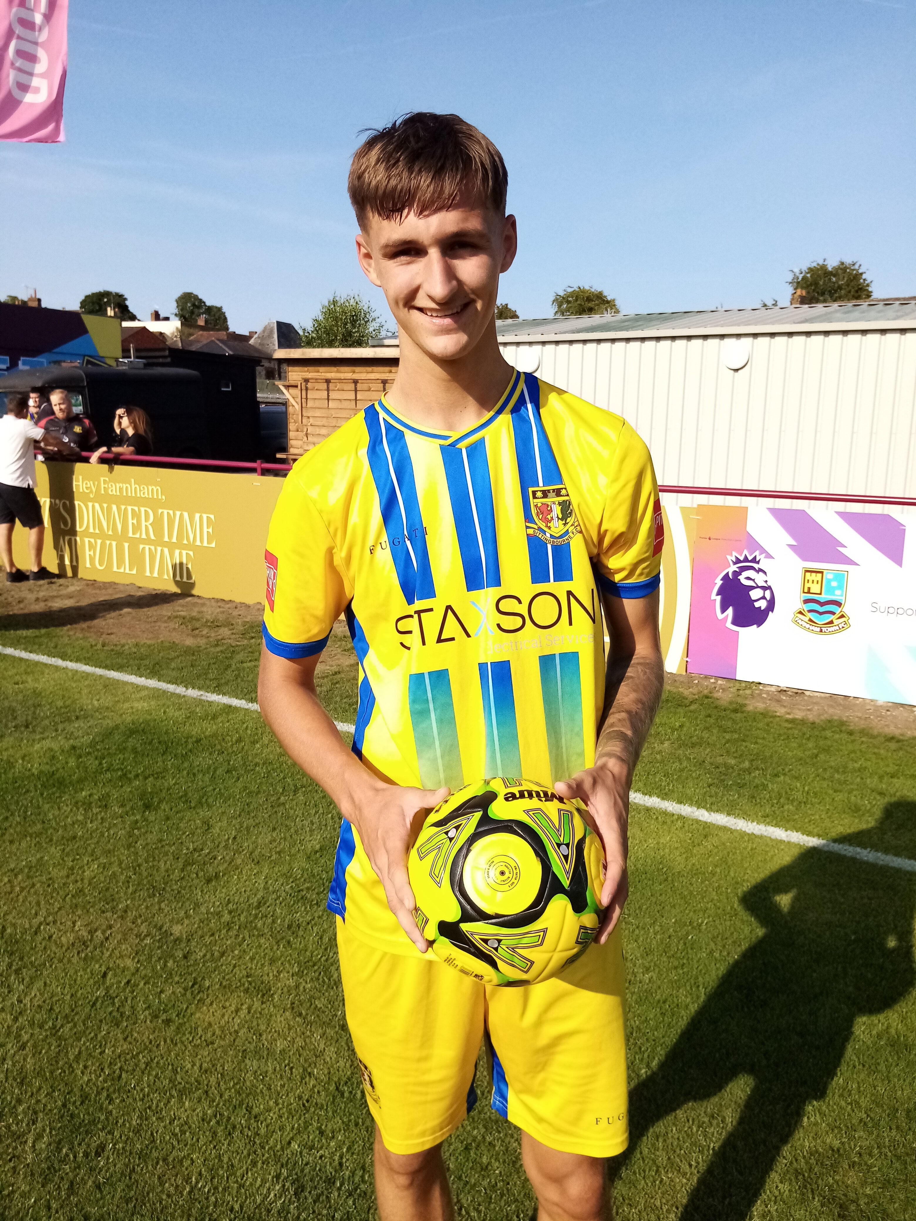 Mitch with Match Ball